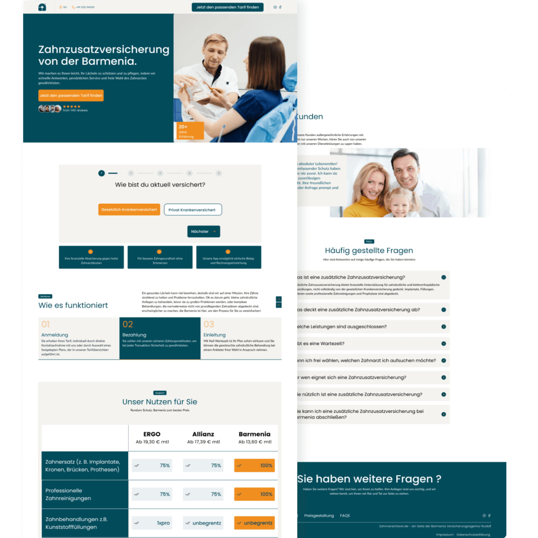 barminia landing page