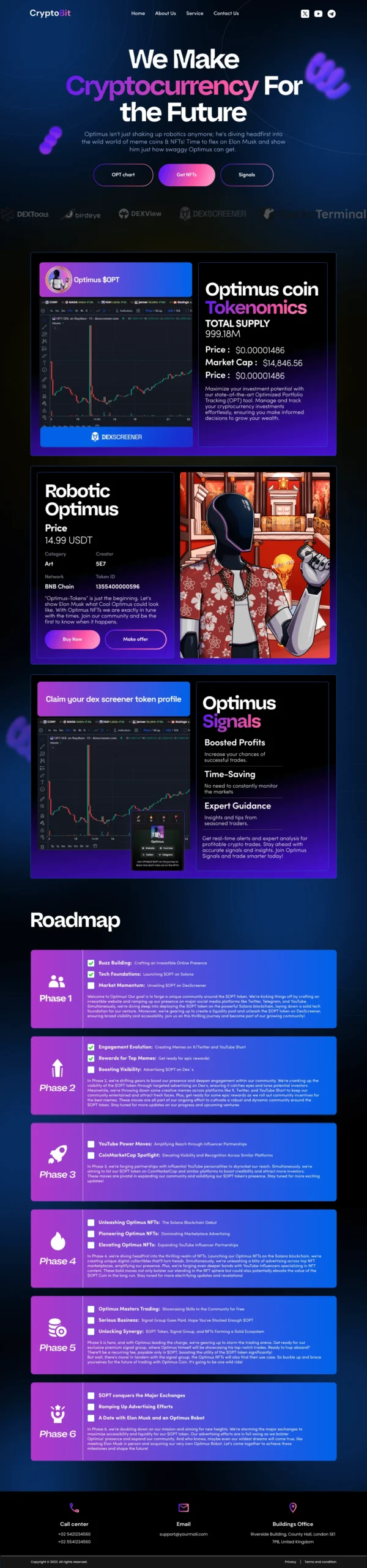 cryptocurrency page